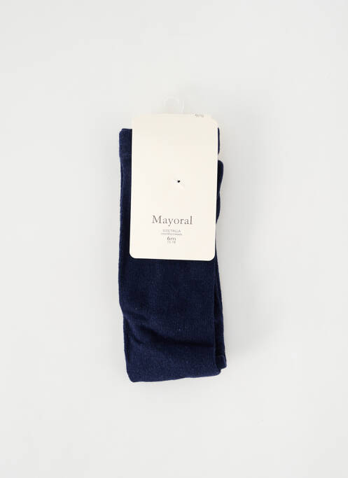 Collants bleu MAYORAL pour fille