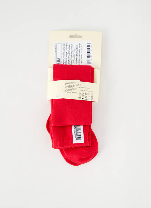 Collants rouge MAYORAL pour fille