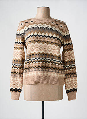 Pull beige SURKANA pour femme