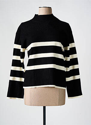 Pull noir KAFFE pour femme