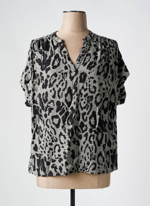 Blouse gris KAFFE pour femme