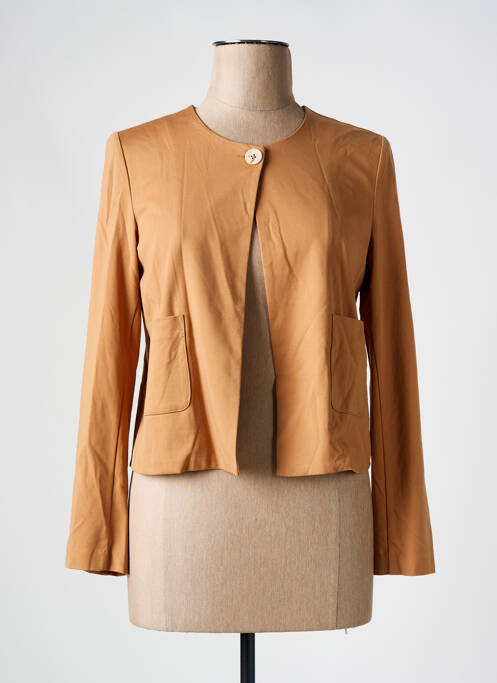 Gilet manches longues marron SURKANA pour femme