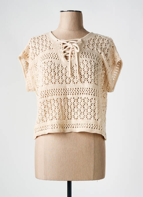 Top beige TIFFOSI pour femme