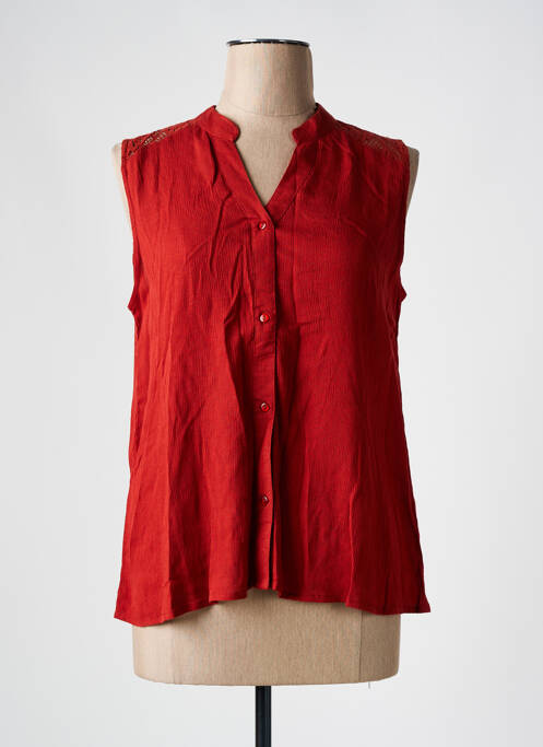 Top marron TIFFOSI pour femme