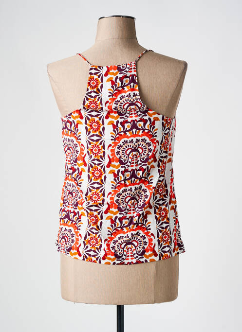 Top orange SURKANA pour femme