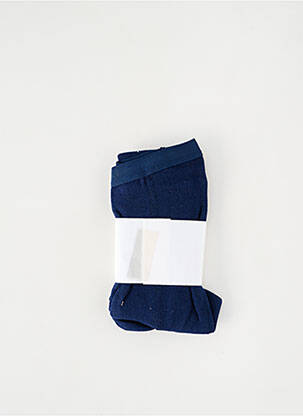 Collants imprimé fantaisie bleu PERRIN fille