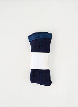 Collants stretch bleu PERRIN fille