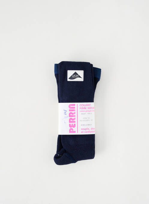 Collants bleu PERRIN pour fille