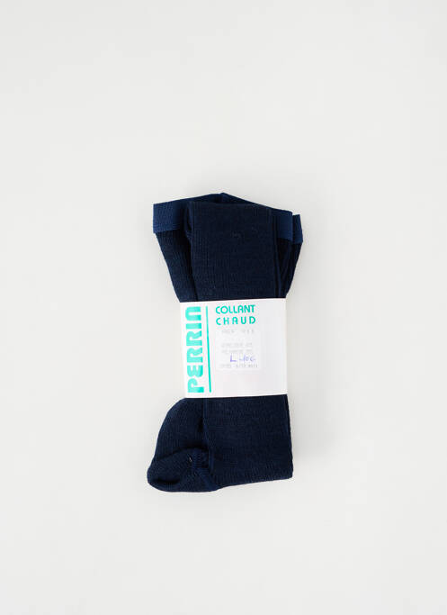 Collants bleu PERRIN pour fille
