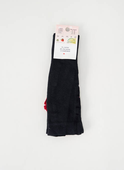 Collants noir KEIT pour fille