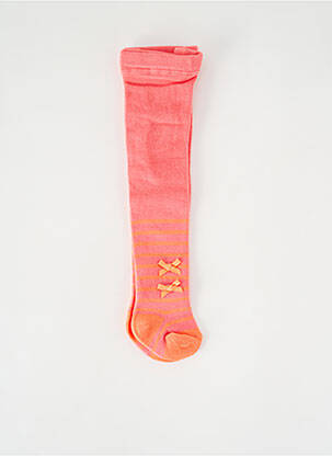 Collants stretch rose P'TITES CANAILLES fille