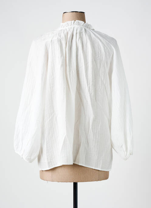 Blouse blanc KAFFE pour femme
