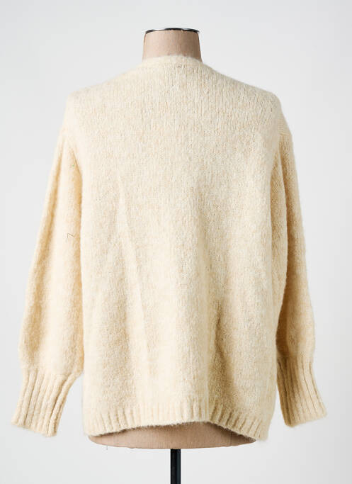 Gilet manches longues beige SURKANA pour femme