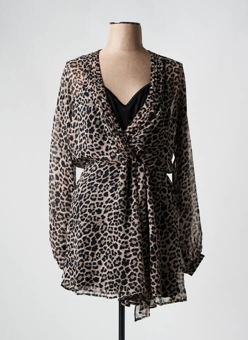 Robe courte gris TIFFOSI pour femme