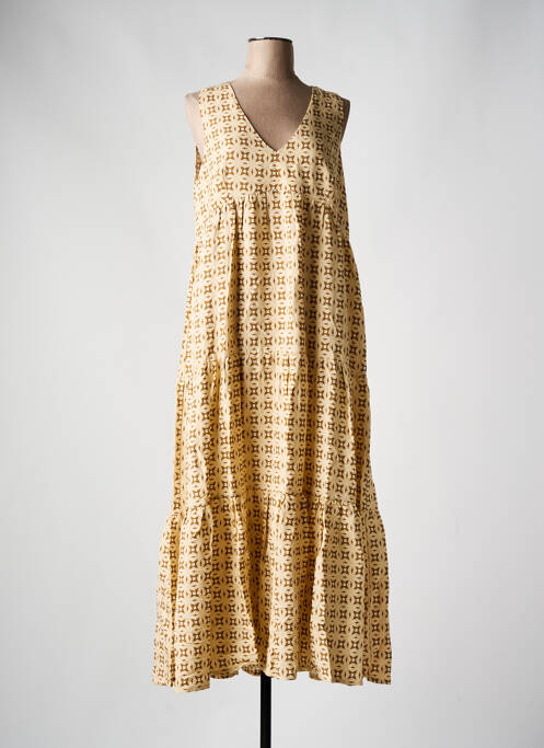 Robe longue beige SURKANA pour femme