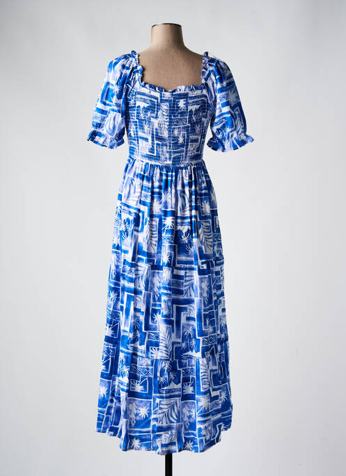 Robe longue bleu TIFFOSI pour femme