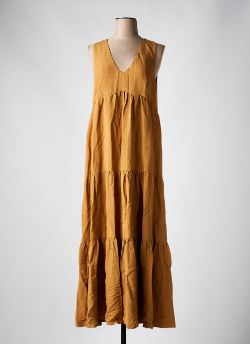 Robe longue marron SURKANA pour femme