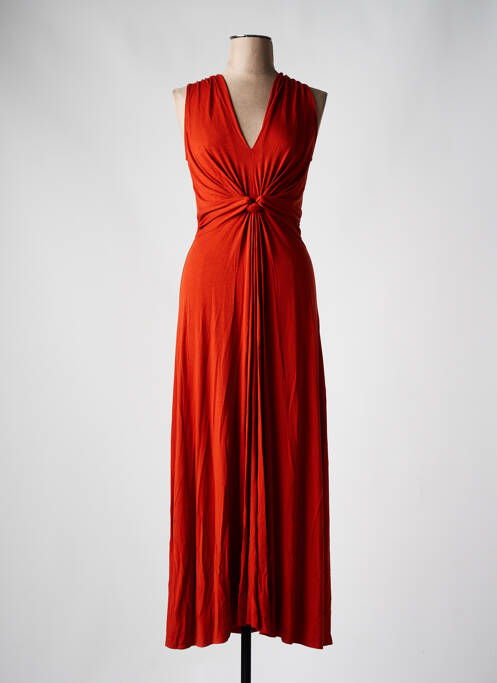 Robe longue orange SURKANA pour femme