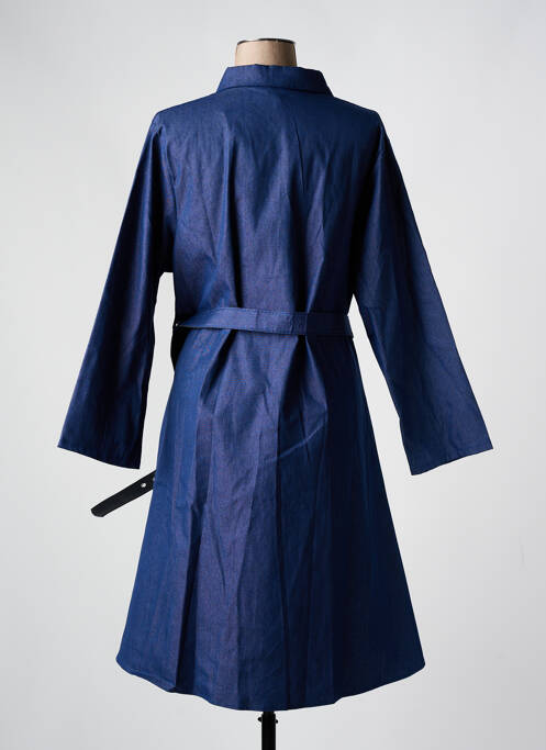 Robe mi-longue bleu CHRISTY pour femme