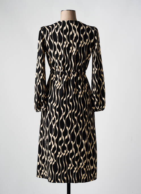 Robe mi-longue noir SURKANA pour femme