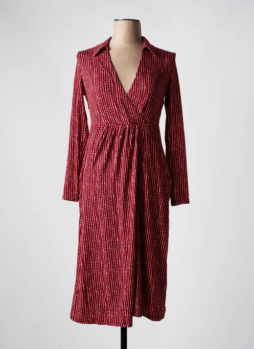 Robe mi-longue rouge SURKANA pour femme