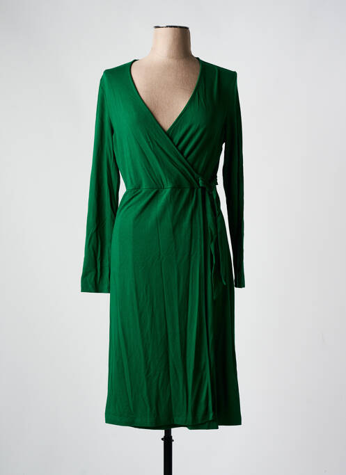 Robe mi-longue vert SURKANA pour femme