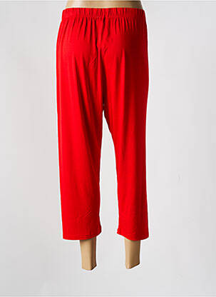 Legging tissage jersey taille normale rouge POMME ROUGE femme