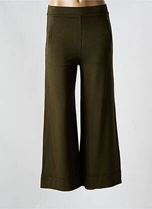 Pantalon large taille normale taille normale vert SURKANA femme