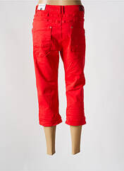 Pantacourt rouge KAROSTAR pour femme seconde vue