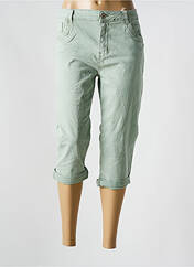 Pantacourt vert KAROSTAR pour femme seconde vue