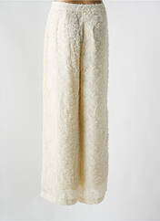 Pantalon large beige KAFFE pour femme seconde vue