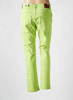 Pantalon slim poches vert KAROSTAR femme