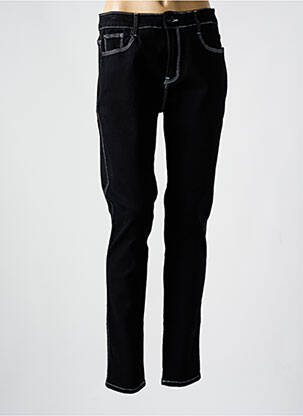 Jeans coupe slim poches noir BS JEANS femme