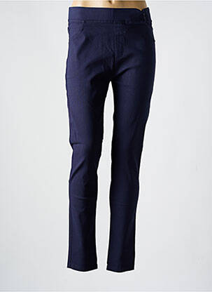 Pantalon slim bleu fonce CHRISTY pour femme