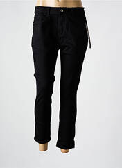 Pantalon slim noir BS JEANS pour femme seconde vue