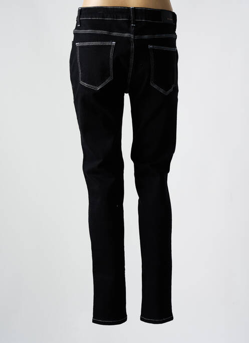 Jeans coupe slim noir BS JEANS pour femme