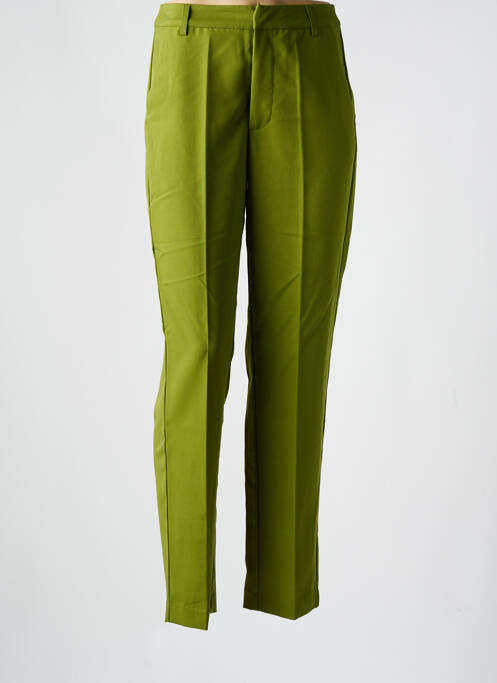 Pantalon chino vert KAFFE pour femme