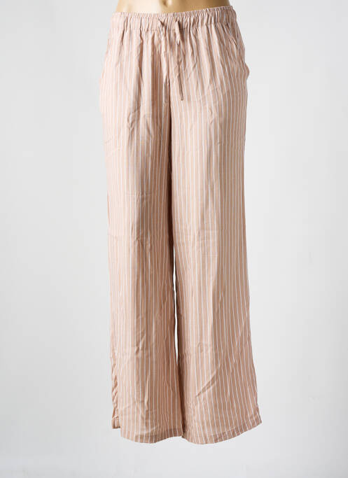 Pantalon droit beige TIFFOSI pour femme