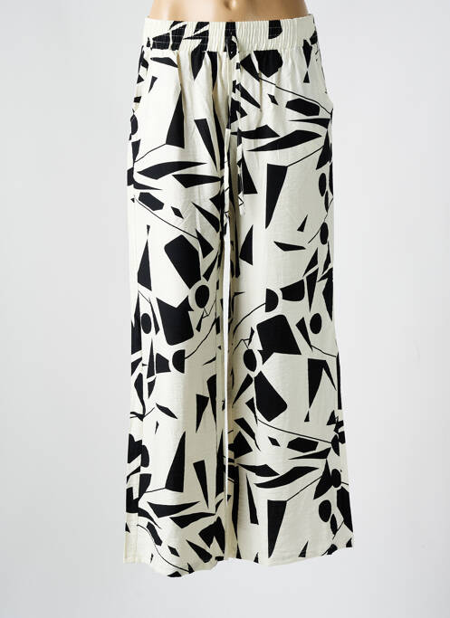 Pantalon droit noir CHRISTY pour femme