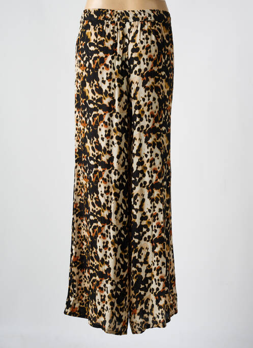 Pantalon droit noir KAFFE pour femme