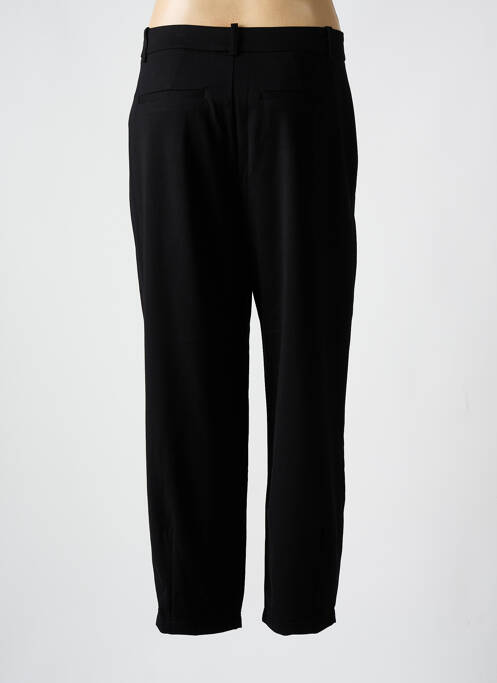Pantalon droit noir KAFFE pour femme