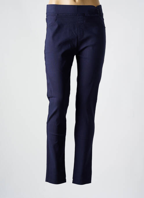 Pantalon slim bleu fonce CHRISTY pour femme