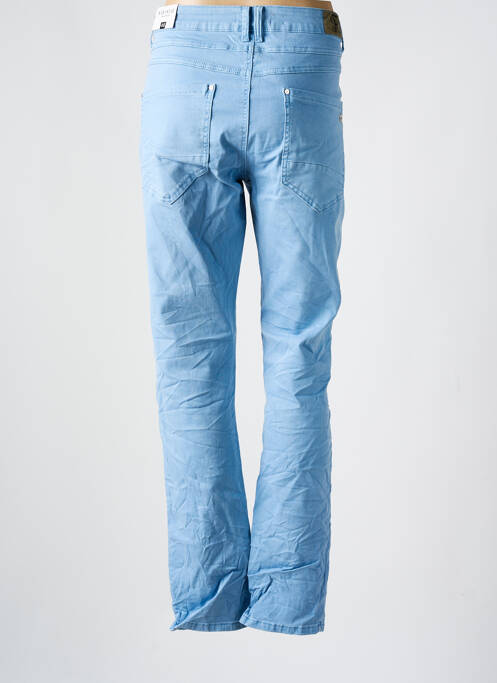 Pantalon slim bleu KAROSTAR pour femme