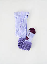 Collants stretch violet BERLINGOT fille