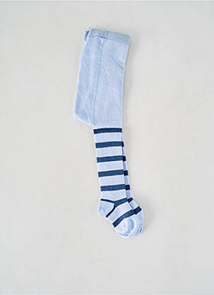 Collants stretch bleu COUDEMAIL enfant