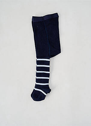 Collants stretch bleu COUDEMAIL enfant