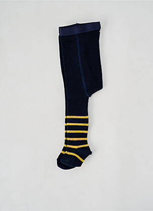 Collants stretch bleu COUDEMAIL enfant