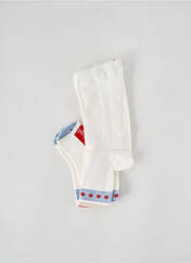 Collants blanc BERLINGOT pour fille seconde vue