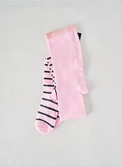Collants rose COUDEMAIL pour fille seconde vue