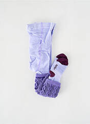 Collants violet BERLINGOT pour fille seconde vue
